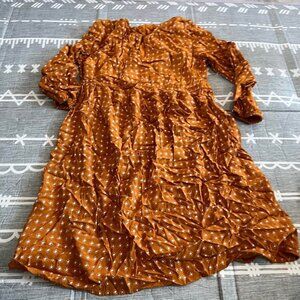 Old Navy Maternity golden yellow Dress